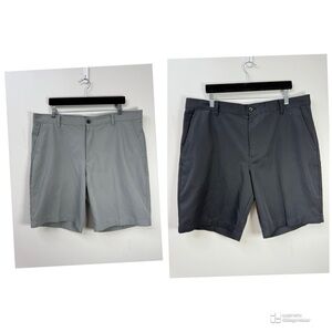 Izod Men's Golf Short set of 2 ( Grey/Black ) size 38